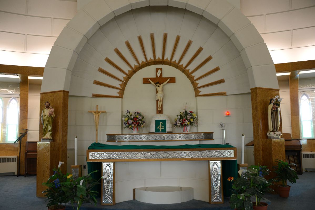 05D Altar Inside Our Lady Of Victory Igloo Church In Inuvik Northwest Territories